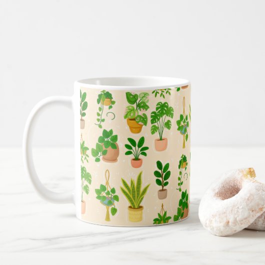 Geplaatst met liefde koffiemok (Met donut)