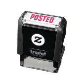 Geplaatst Red Self Inking Rubber Stamp Zelfinktende Stempel (Product)