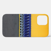 Geplaatste blauwe kruidenkarretten Case-Mate iPhone case (Achterkant (horizontaal))