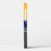 Geplaatste blauwe kruidenkarretten Case-Mate iPhone case (Achterkant / Links)