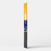 Geplaatste blauwe kruidenkarretten Case-Mate iPhone case (Achterkant / Rechts)