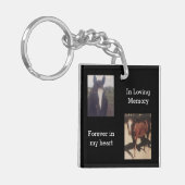 Geplaatste foto's - Aangepast behouden Sleutelhanger (Voorkant Links)