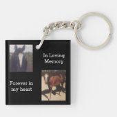 Geplaatste foto's - Aangepast behouden Sleutelhanger (Achterkant)