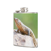 Geplaatste hagedis heupfles (Links)