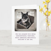 Geplakt Kaart (Gele Bloem)