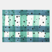 Geplakt kerstcadeau voor Waterverf| Cadeaupapier (Voorkant 2)