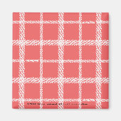 Geplakt lichtroze magneet (Voorkant)