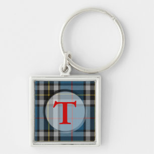 Geplakt monogram/foto-Lijst Sleutelhanger