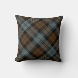 Geplakt Sierkussen BlackWatch Weathered Tartan