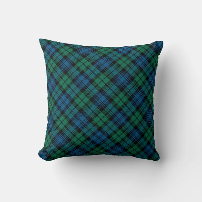 Geplakt Sierkussen Campbell Ancient Tartan Pillow (Voorkant)