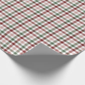 Geplakt voor kerstwijn cadeaupapier (Hoek)