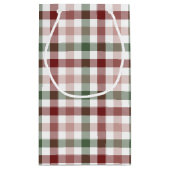 Geplakt voor kerstwoorden cadeautas voor feestdage (Achterkant)