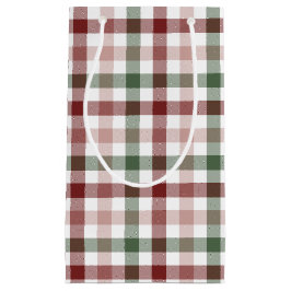 Geplakt voor kerstwoorden cadeautas voor feestdage