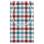 Geplakt voor kerstwoorden cadeautas voor feestdage (Achterkant)