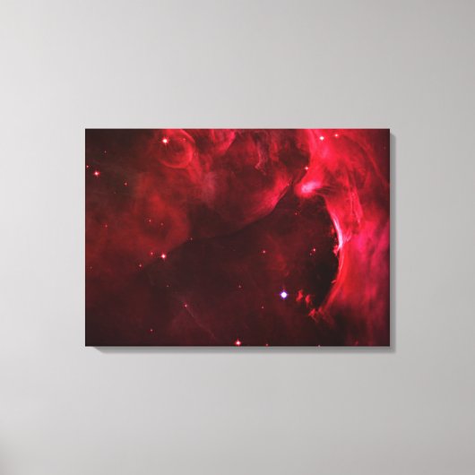Gepland gebied Orion Nebula Canvas Afdruk (Voorkant)