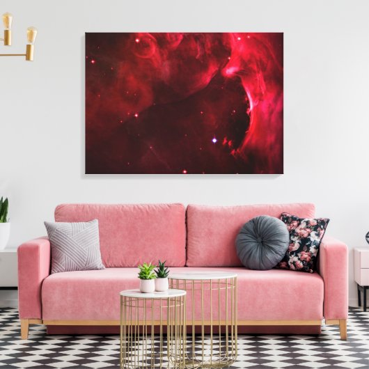 Gepland gebied Orion Nebula Canvas Afdruk (Insitu (Woonkamer))