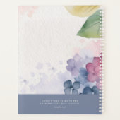 Gepland met doel Bloemesthetiek Christelijk Planner (Achterkant)