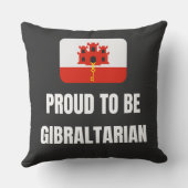 Gepland om Gibraltar te zijn Kussen (Achterkant)