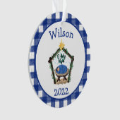 Gepland vaderschapskind jaar Review Ornament (voorkant)