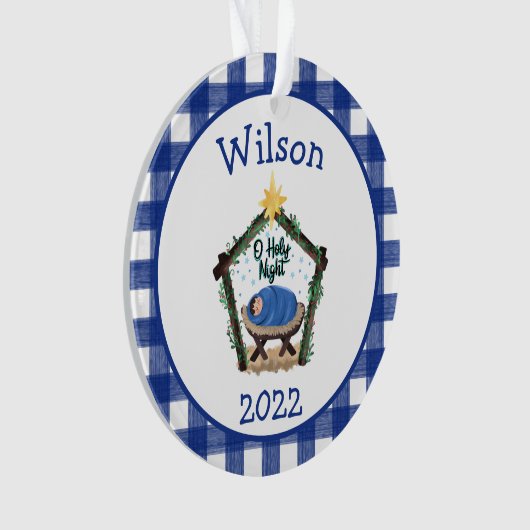 Gepland vaderschapskind jaar Review Ornament (voorkant)