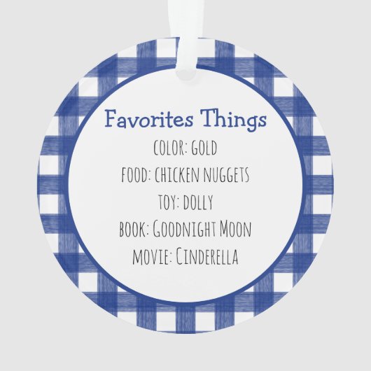 Gepland vaderschapskind jaar Review Ornament (achterkant)