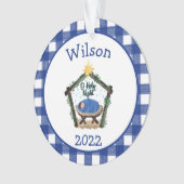 Gepland vaderschapskind jaar Review Ornament (voorkant)