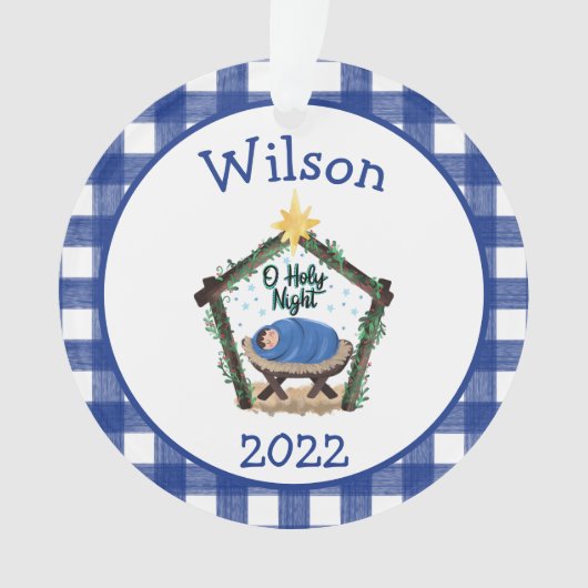 Gepland vaderschapskind jaar Review Ornament (voorkant)