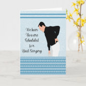 Gepland voor Kaart van de rugchirurgie met Man in (Gele Bloem)