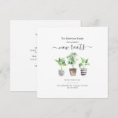 Geplande Nieuwe wortels Nieuw Adres Bewegende Aank (Voorkant / Achterkant)