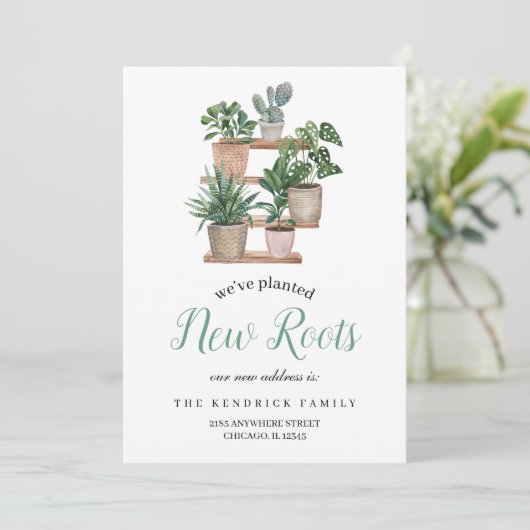 Geplande Nieuwe wortels Nieuwe Aankondiging van he (Staand voorkant)