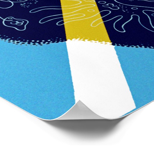 Geplande ziekte bij huisvestingsgevechten poster (Hoek)