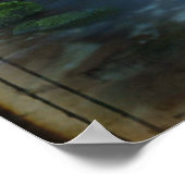 Geplant door het water poster (Hoek)