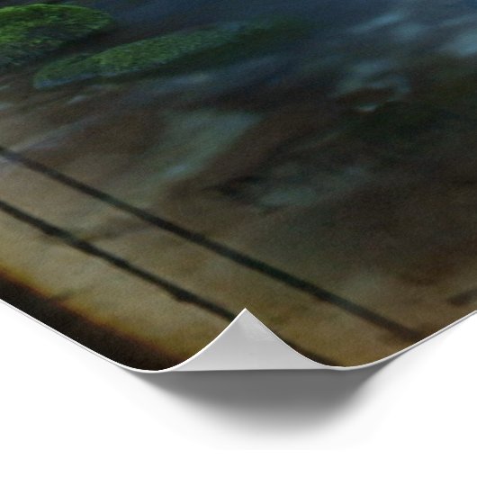 Geplant door het water poster (Hoek)