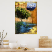 Geplant door het water poster (Keuken)