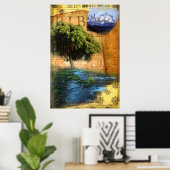 Geplant door het water poster (Thuiskantoor)