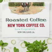 Geplante koffie theedoek (Gevouwen)