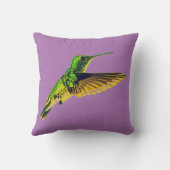 Gepleoneerd maragdaskussen kussen (Achterkant)