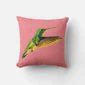 Gepleoneerd maragdaskussen kussen (Voorkant)