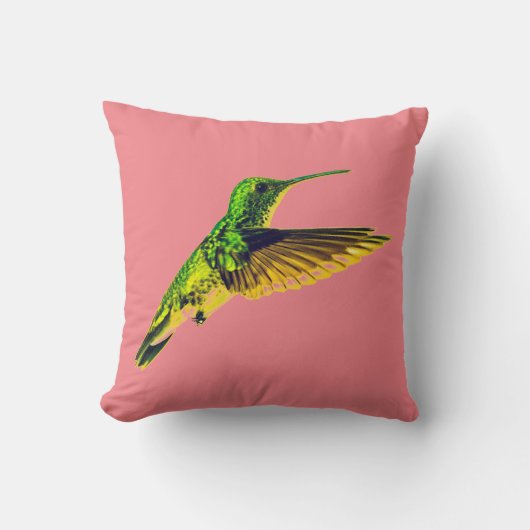 Gepleoneerd maragdaskussen kussen (Voorkant)