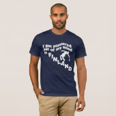 Geplesterd in Finland T-shirt (Voorkant volledig)