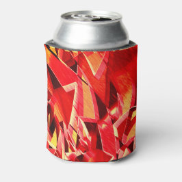 Geplette rode linten die beweging simuleren blikjeskoeler