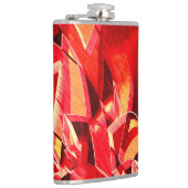 Geplette rode linten die beweging simuleren heupfles (Rechts)