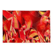 Geplette rode linten die beweging simuleren kussensloop (Achterkant-Rechts)