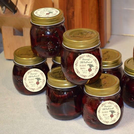 geplisseerde bieten Dated Canning Label V2