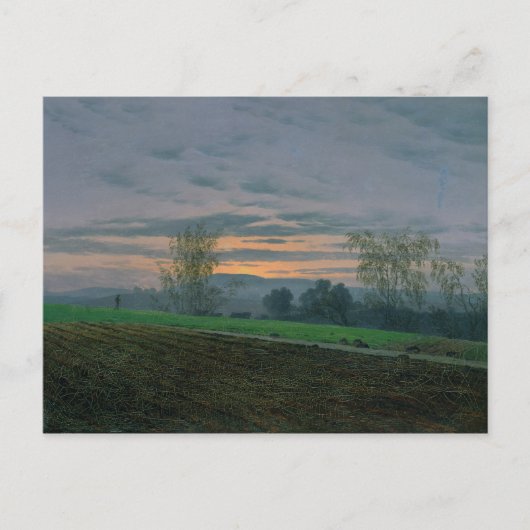 Geploegd veld, c.1830 briefkaart (Voorkant)