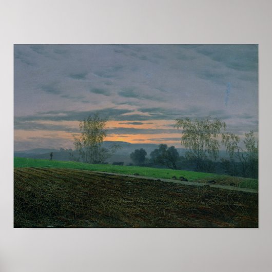 Geploegd veld, c.1830 poster (Voorkant)