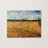 Geploegd veld (de Furrows) van Vincent van Gogh Legpuzzel (Horizontaal)