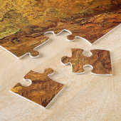 Geploegd veld (de Furrows) van Vincent van Gogh Legpuzzel (Zijkant)