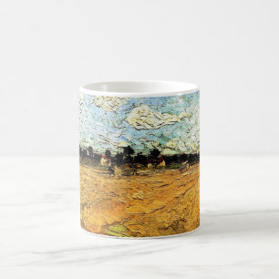 Geploegde Akker (de Voren) van Vincent van Gogh Koffiemok
