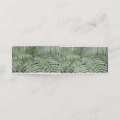 Geplooide afspraakkaart afsprakenkaart (Buitenkant ongevouwen)